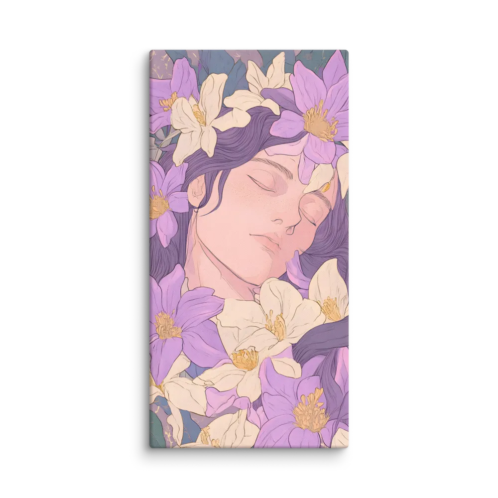 Harmony in Bloom | Canvas | 16″×32″