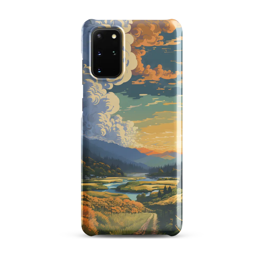 Tranquil Valley at Dusk
