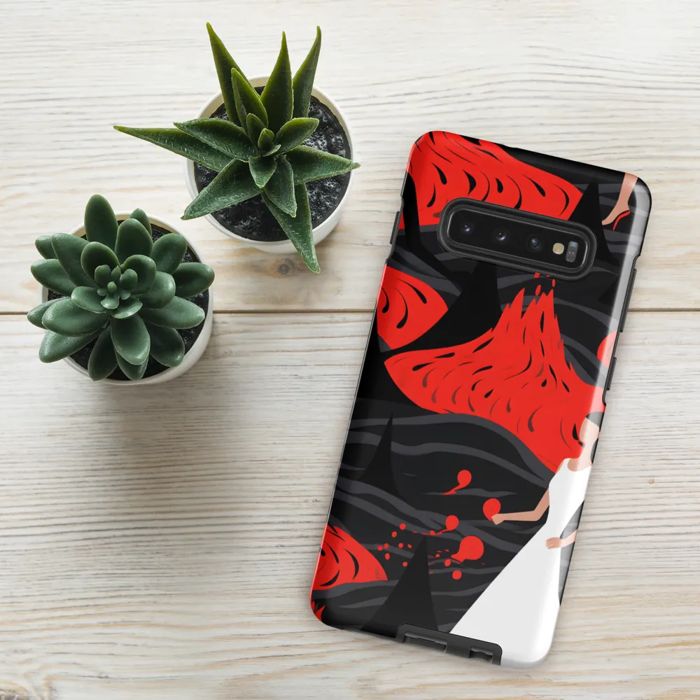 Ebullient Landscapes | Phone Case |  S10 Plus | Tough Case | Glossy