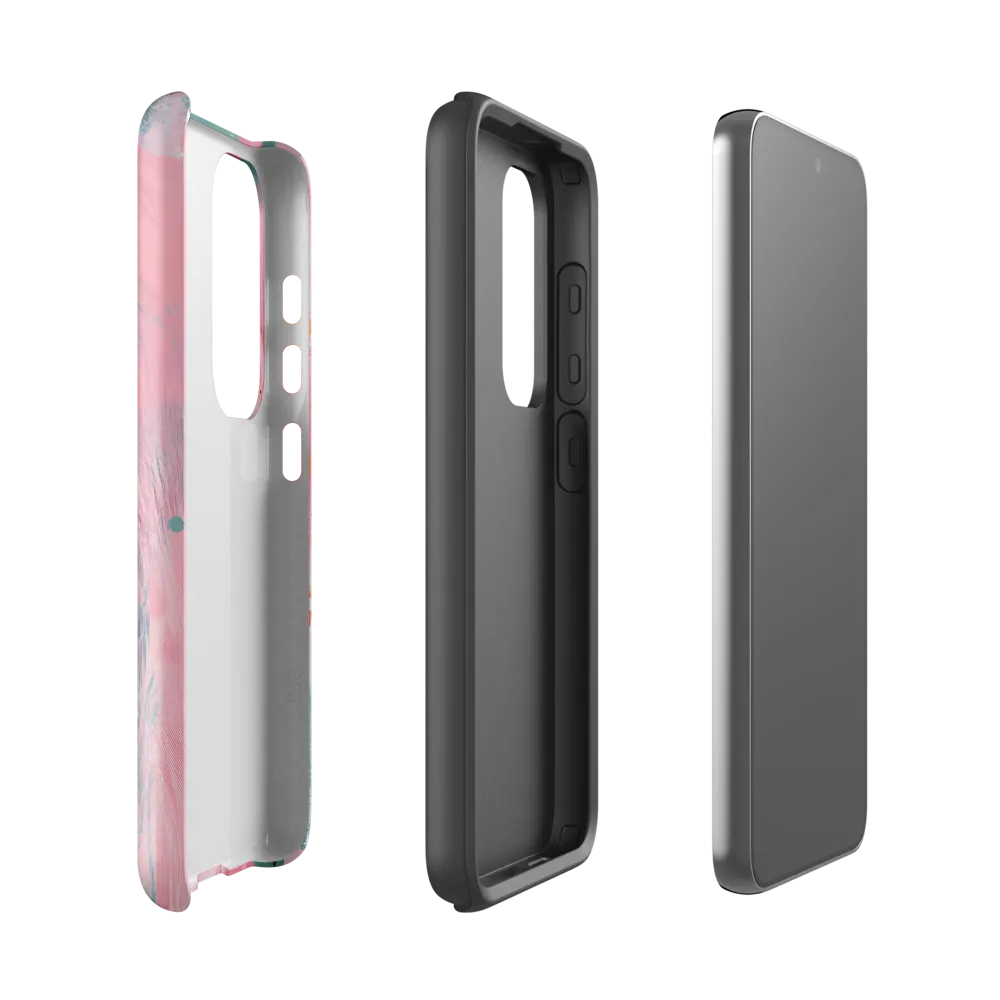 Dreamy Serenity: A Contemporary Portrait | Phone Case |  S23 | Tough Case | Matte