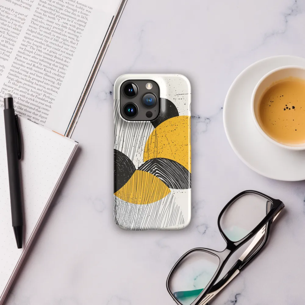 Dynamic Harmony in Black and Yellow