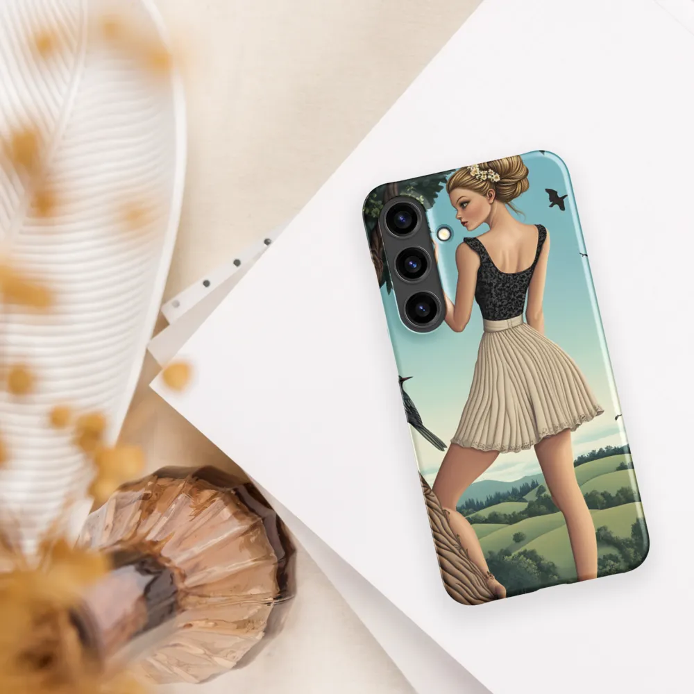 Whispers of Nature | Phone Case |  S24 Plus | Snap Case | Matte