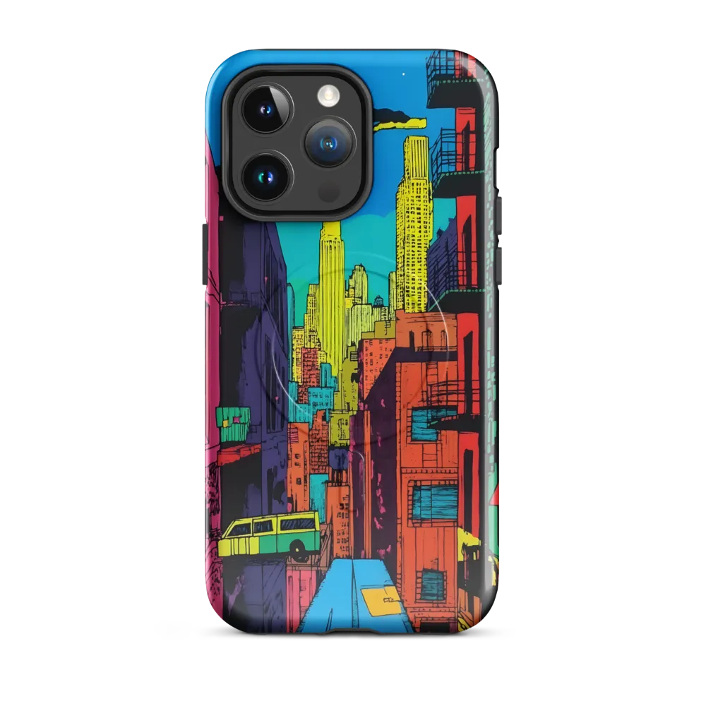 Urban Vibrance: A Pop Art Cityscape