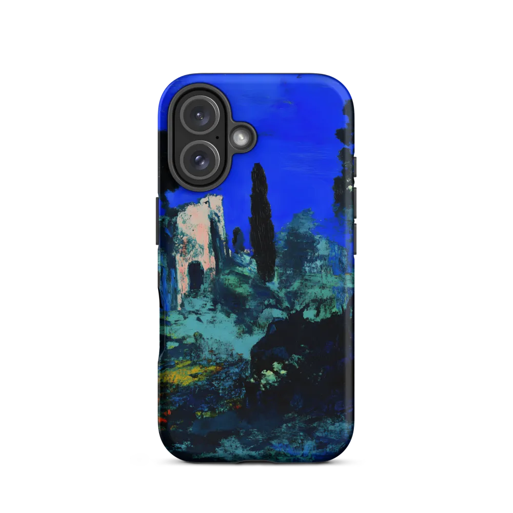 Moonlit Ruins: An Impression of Tranquility | Phone Case