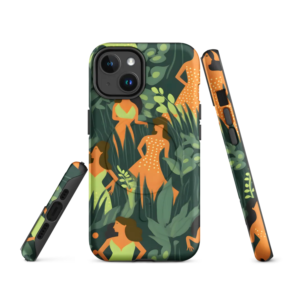 Playful Harmony in Patterns | Phone Case |  14 | MagSafe® Tough Case | Matte