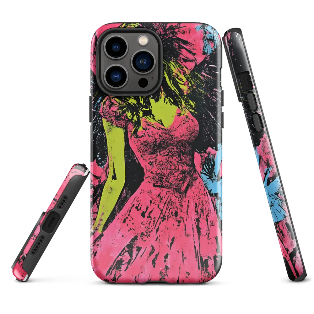 Mystical Angel in Neon Dreams