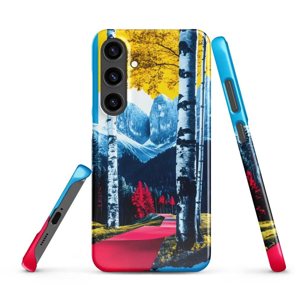 Vibrant Pathways in a Surreal Landscape