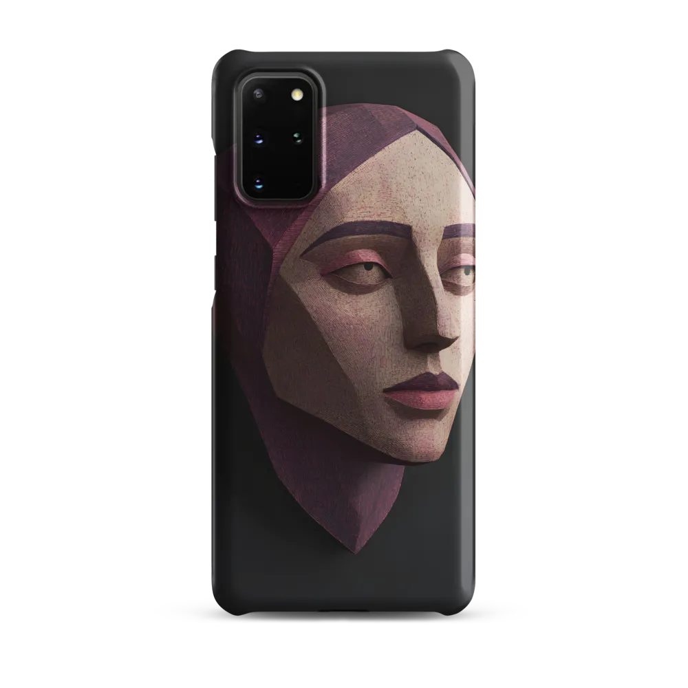 Geometric Elegance: A Contemporary Portrait
