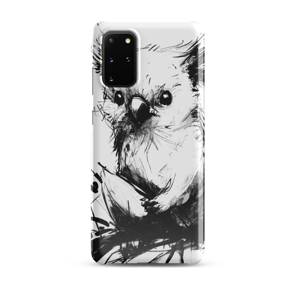 Whimsical Koala in Ink