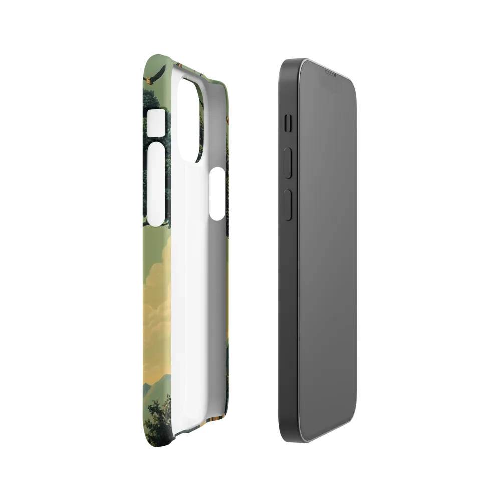 Transformations of Nature | Phone Case |  13 Mini | Snap Case | Matte