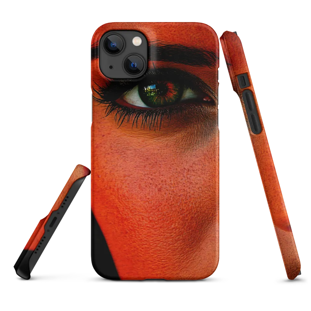 Gaze of Intensity | Phone Case |  14 Plus | Snap Case | Matte
