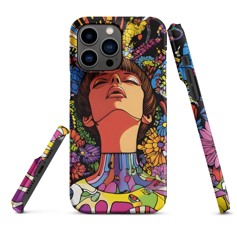 Vibrant Ecstasy: A Psychedelic Portrait