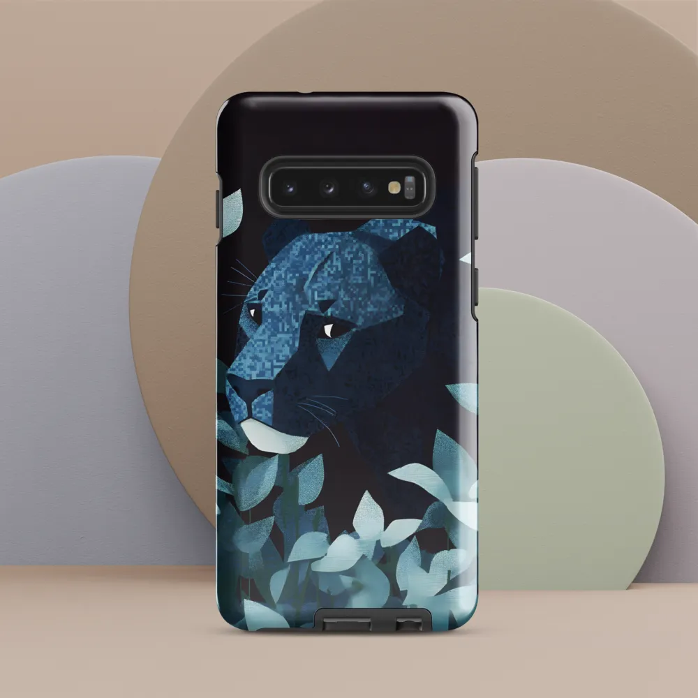Lurking Blue: The Panther's Gaze