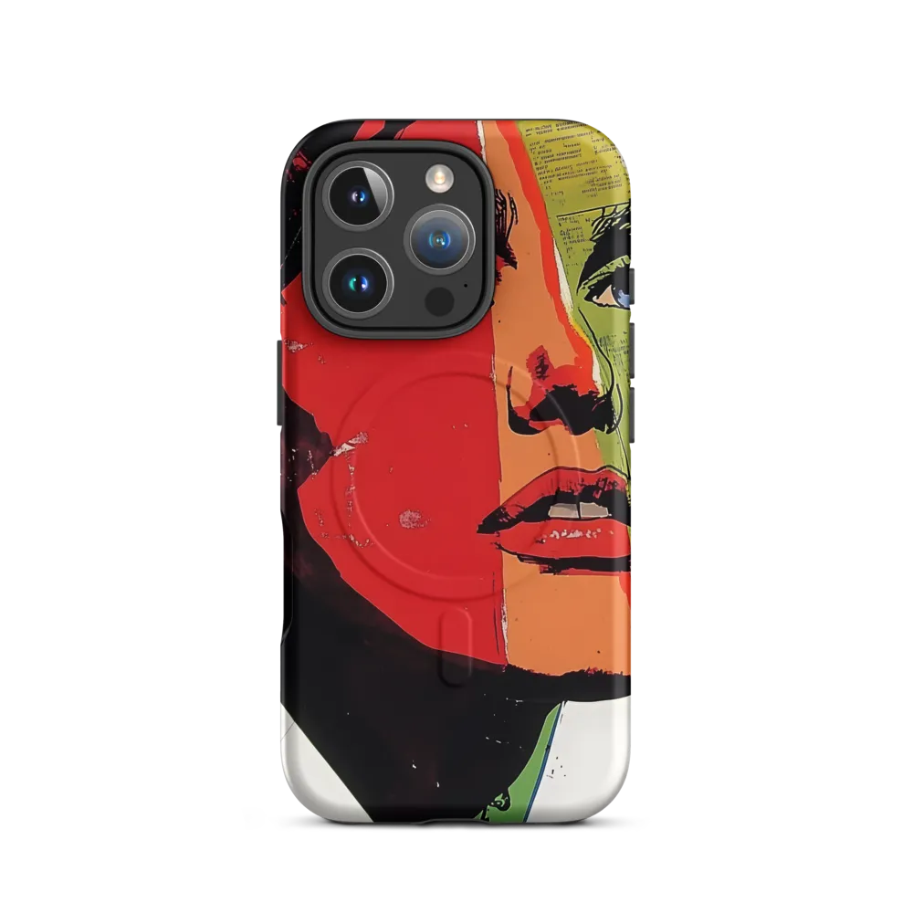 Vibrant Expressions: A Pop Art Portrait
