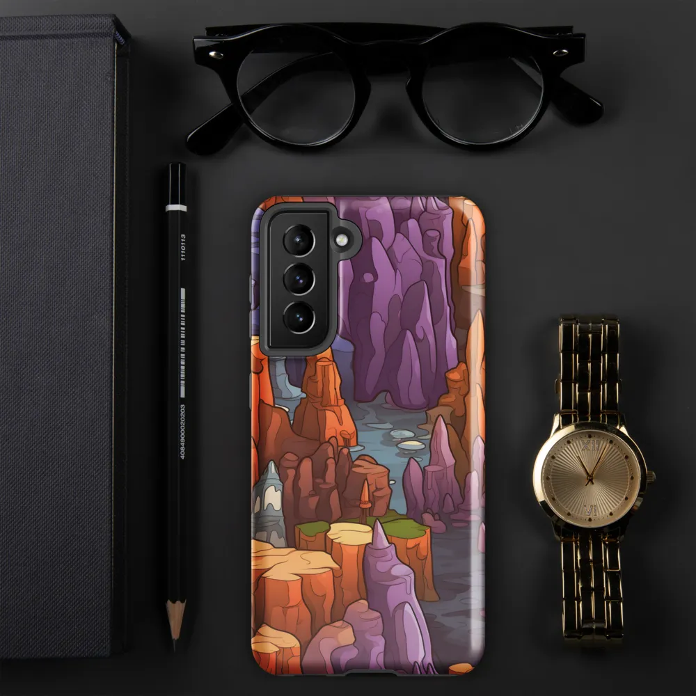 Vibrant Rockscape: A Digital Odyssey