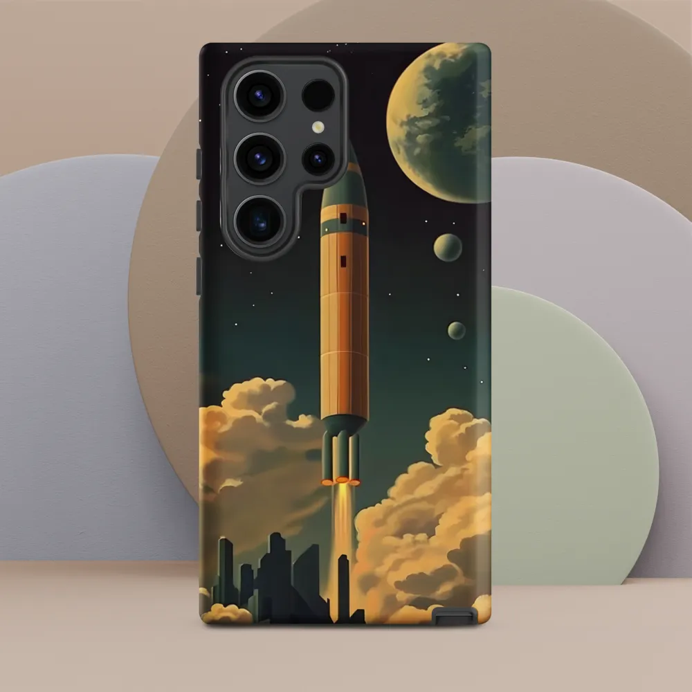 Journey Through the Cosmic Frontier | Phone Case |  S23 Ultra | Tough Case | Matte