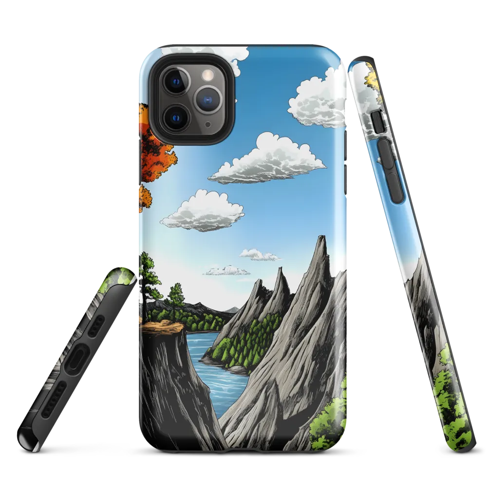 Majestic Serenity: A Journey Through Nature | Phone Case |  11 Pro Max | Tough Case | Glossy