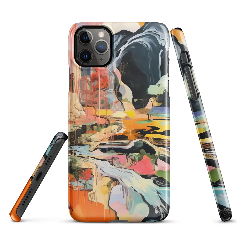 Ethereal Landscapes: A Symphony of Color | Phone Case |  11 Pro Max | Snap Case | Glossy