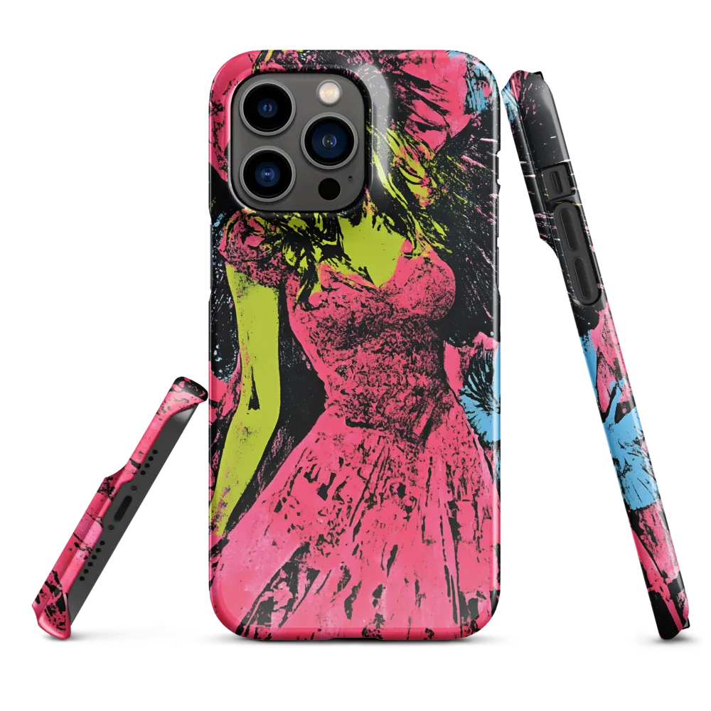 Mystical Angel in Neon Dreams
