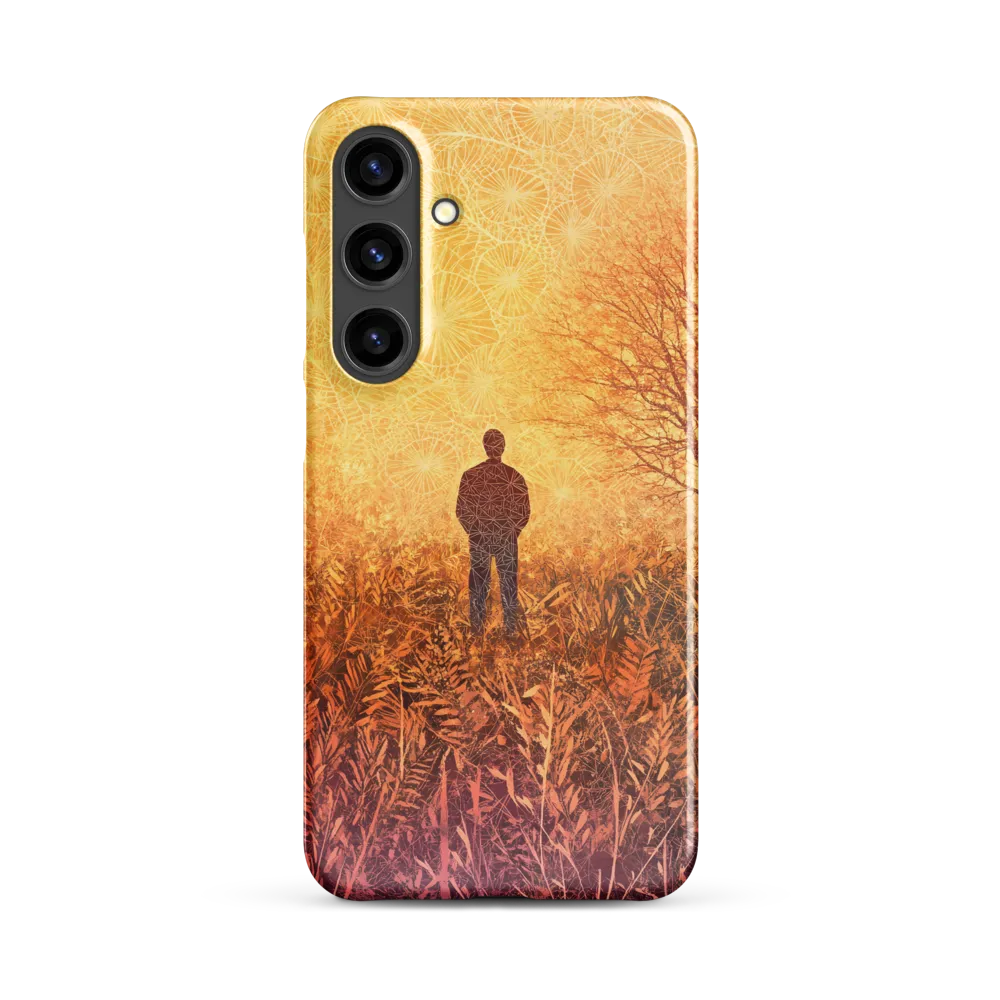 Contemplation in a Surreal Landscape