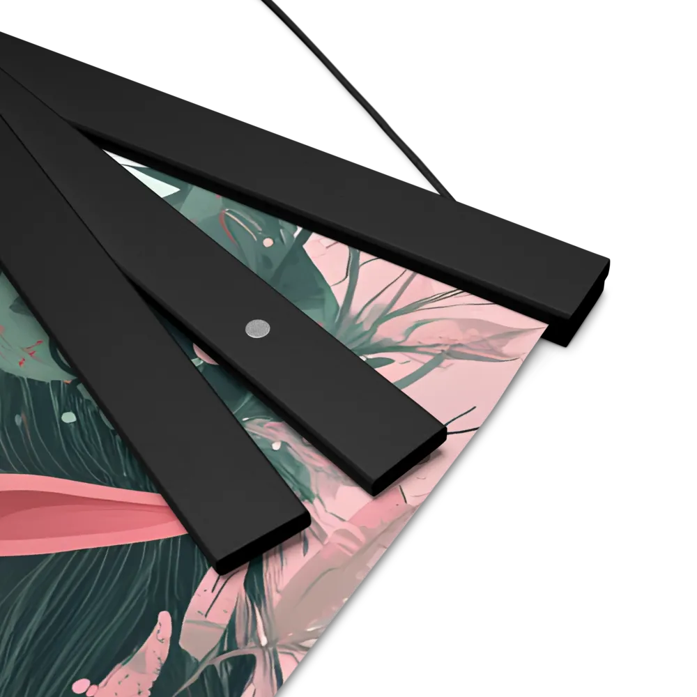 Whispers of Nature | Poster With Black Wood Hanger | 16″×16″