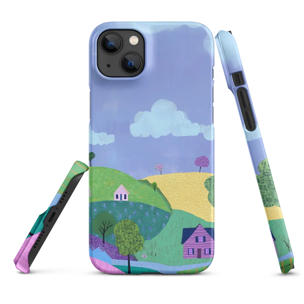 Whimsical Hills and Quaint Homes