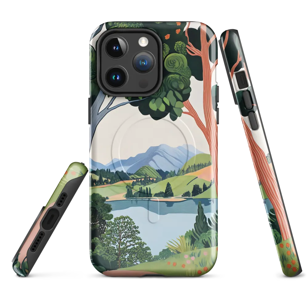 Idyllic Reflections | Phone Case |  14 Pro Max | MagSafe® Tough Case | Glossy