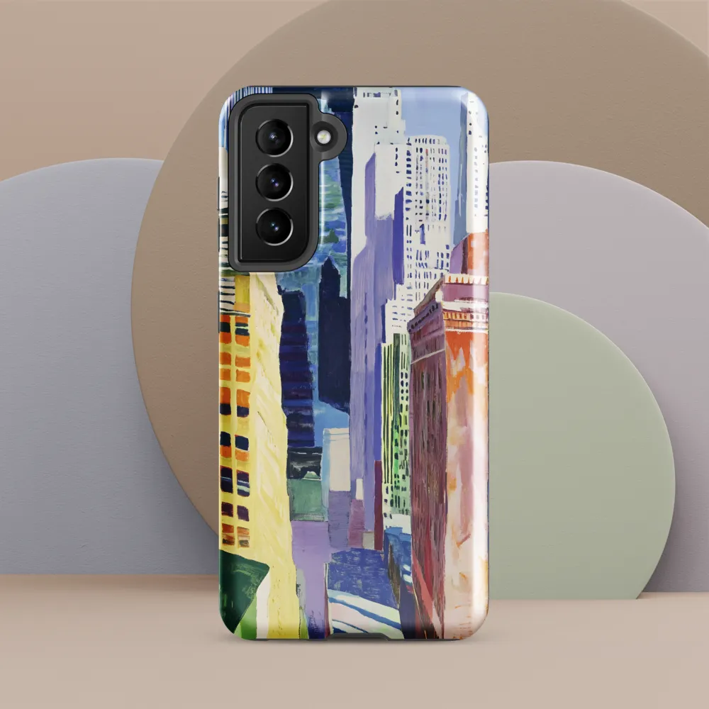Urban Symphony in Color | Phone Case |  S21 | Tough Case | Glossy