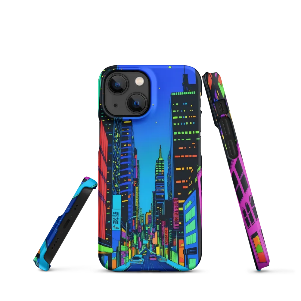 Neon Dreamscape: A Futuristic City at Dusk