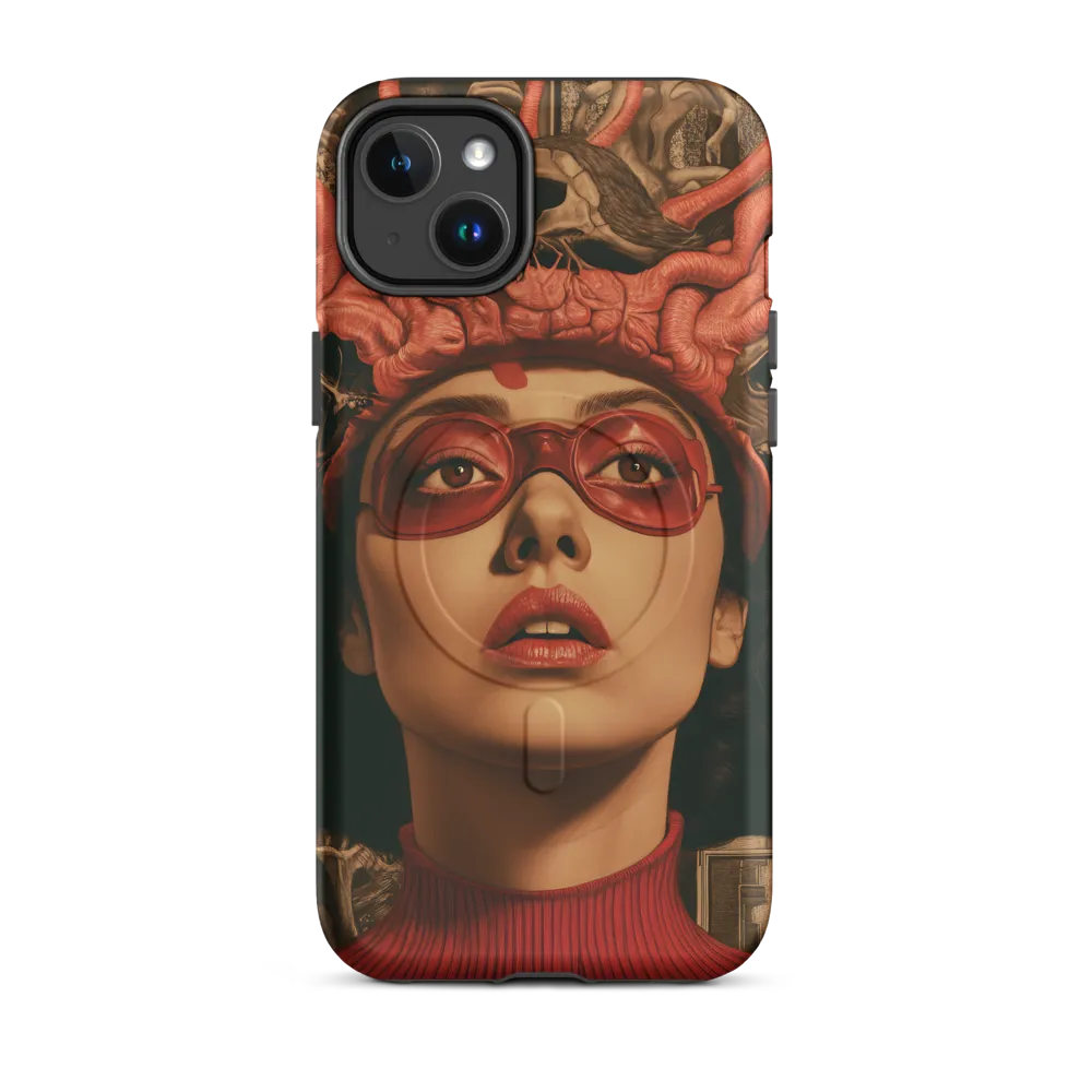 Veins of Mortality | Phone Case |  14 Plus | MagSafe® Tough Case | Matte