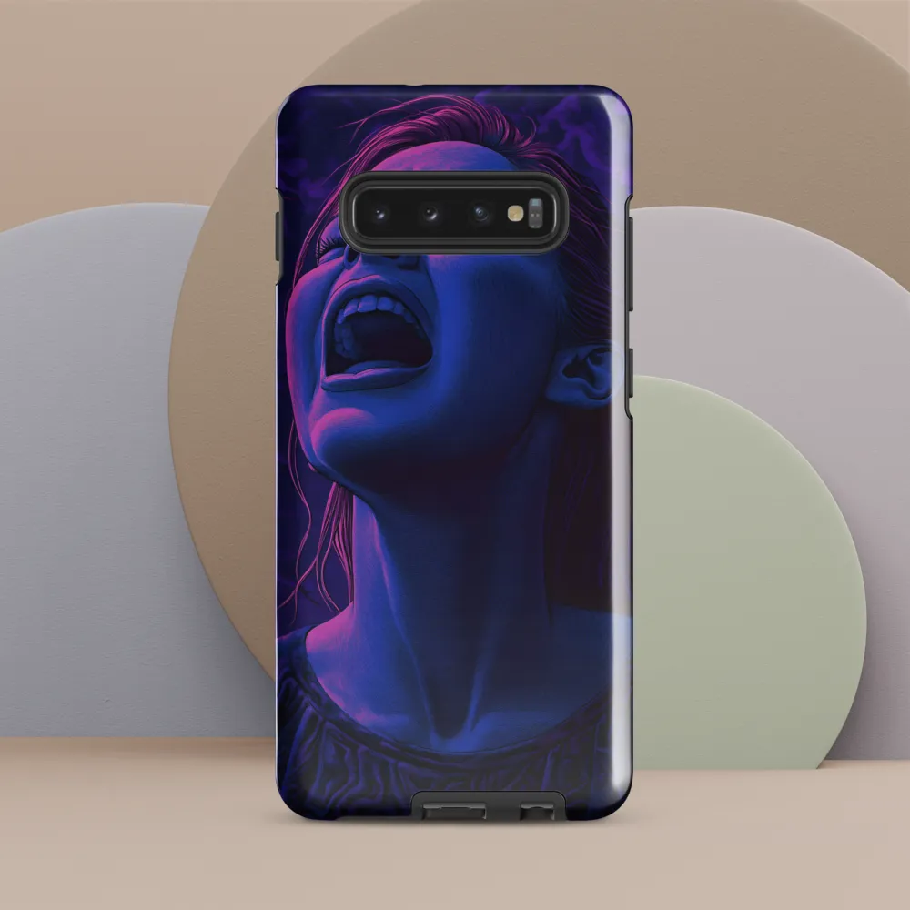 Echoes of Anguish | Phone Case |  S10 Plus | Tough Case | Glossy