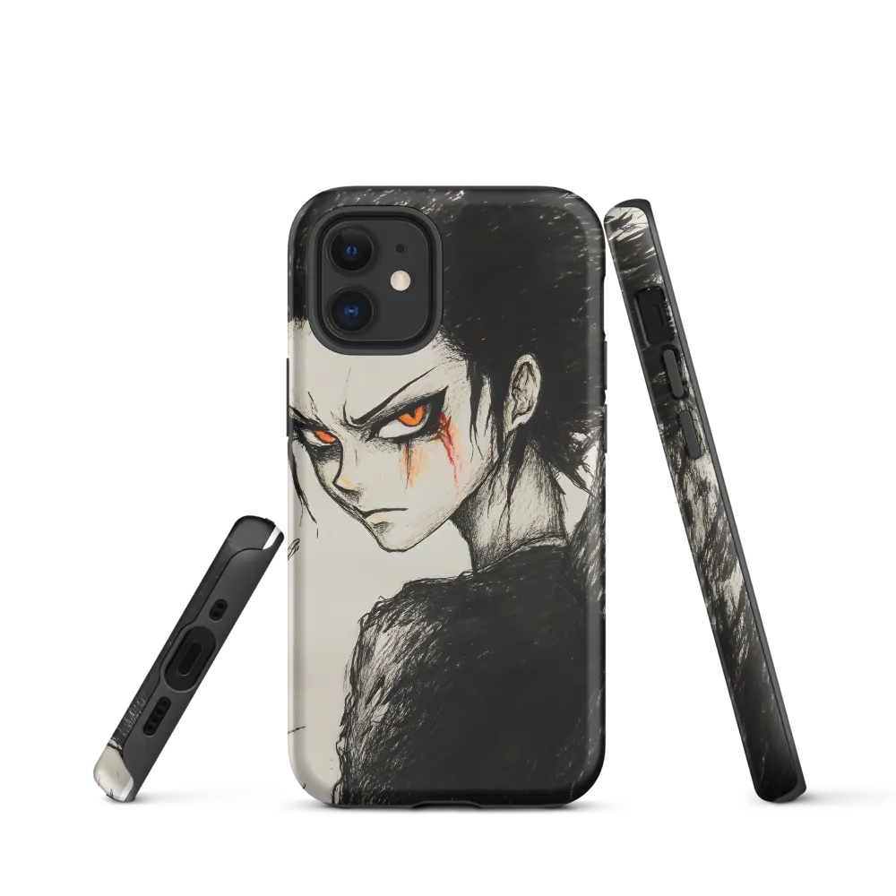 Fiery Defiance | Phone Case |  12 mini | Tough Case | Matte