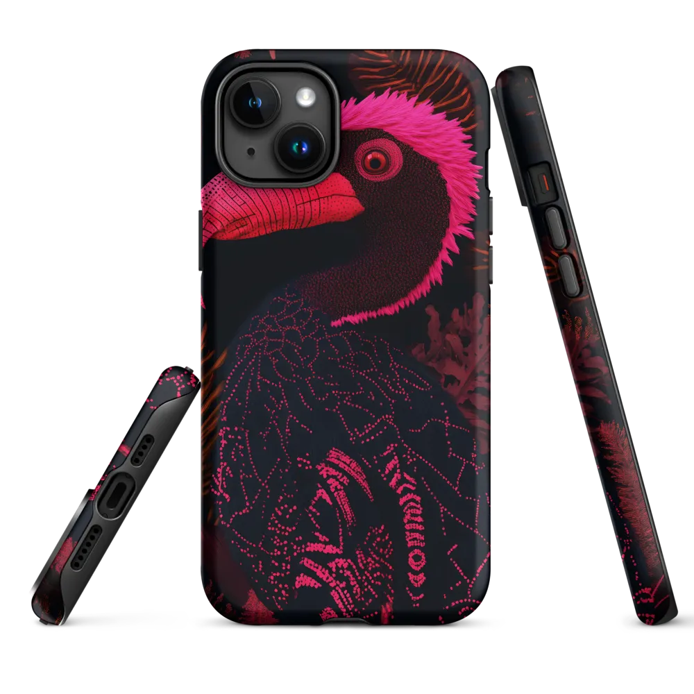 Tropical Echoes: A Modern Avian Portrait