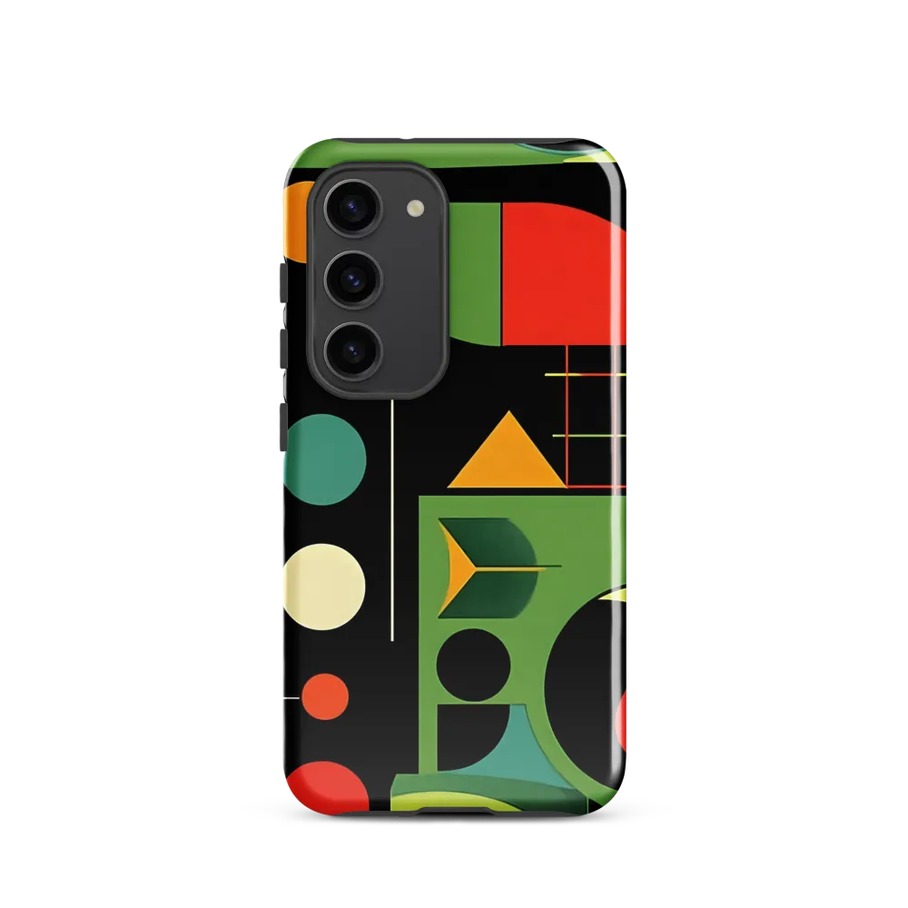 Geometric Harmony | Phone Case |  S23 | Tough Case | Glossy