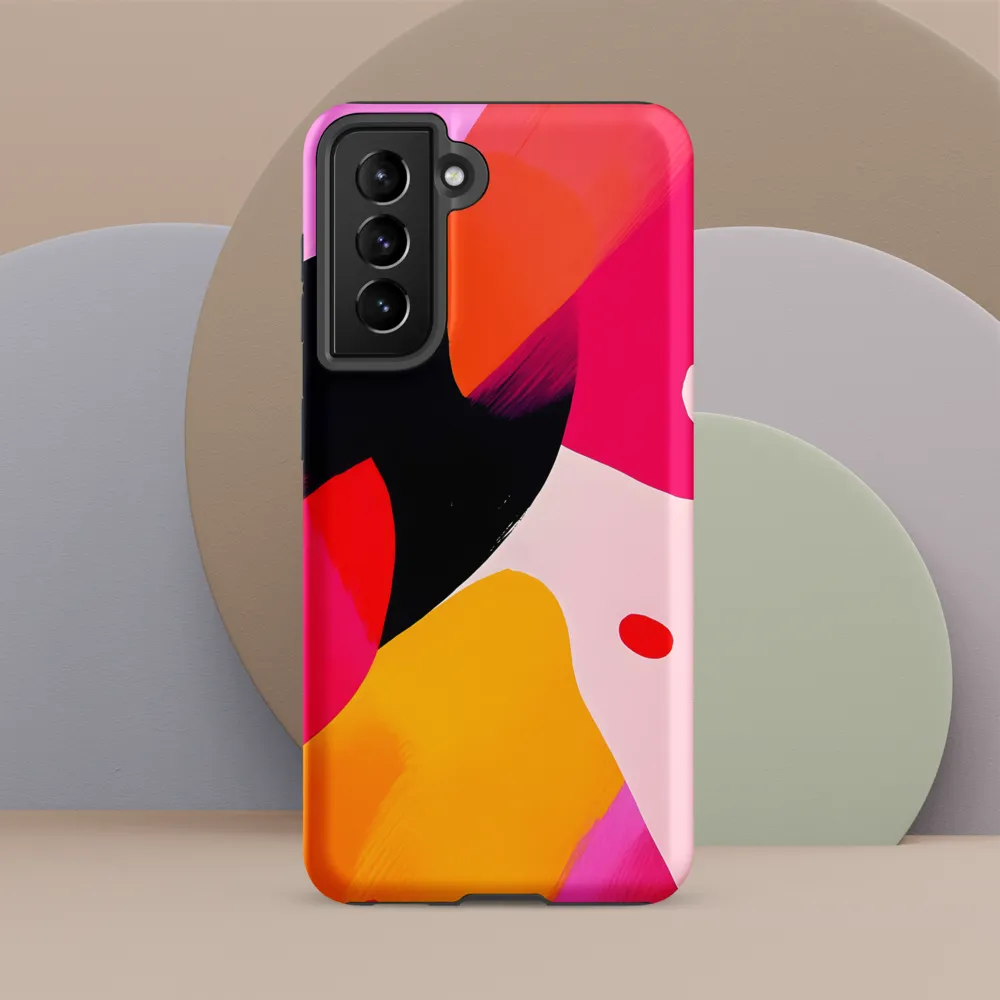 Playful Interplay of Colors | Phone Case |  S21 FE | Tough Case | Matte