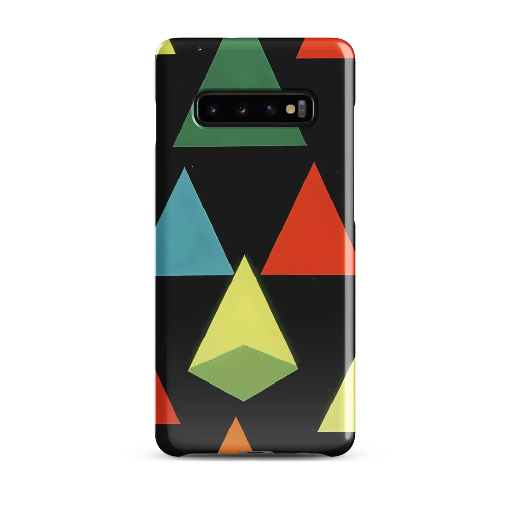 Geometric Harmony in Color | Phone Case |  S10 Plus | Snap Case | Glossy