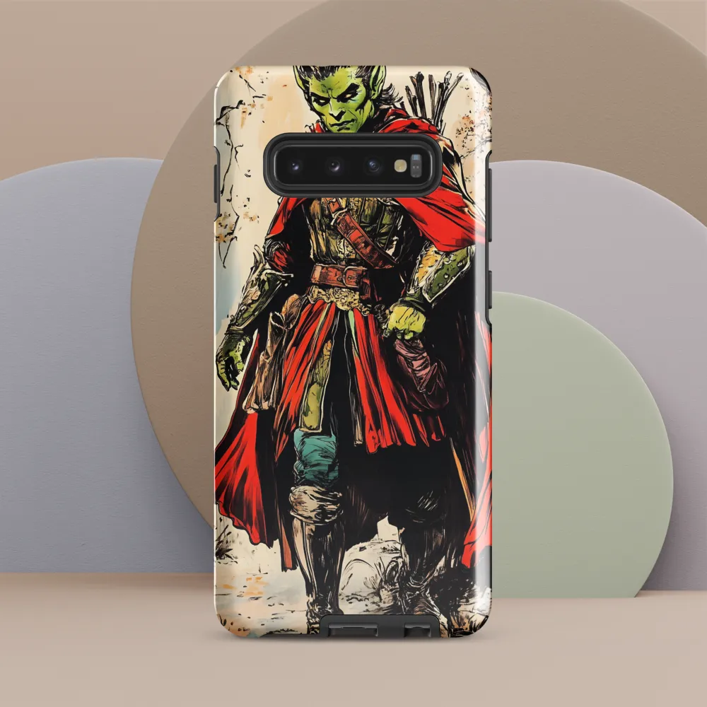 The Resolute Goblin Warrior | Phone Case |  S10 Plus | Tough Case | Glossy