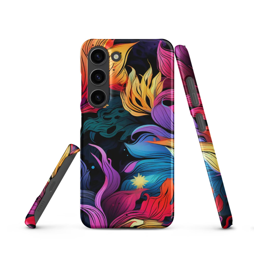 Floral Symphony | Phone Case |  S23 | Snap Case | Matte