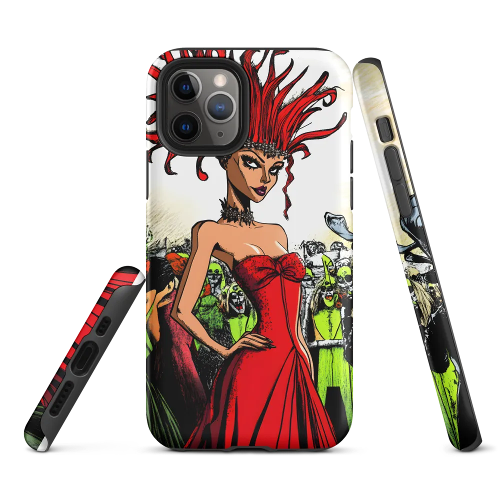Fiery Elegance: A Fashion Statement