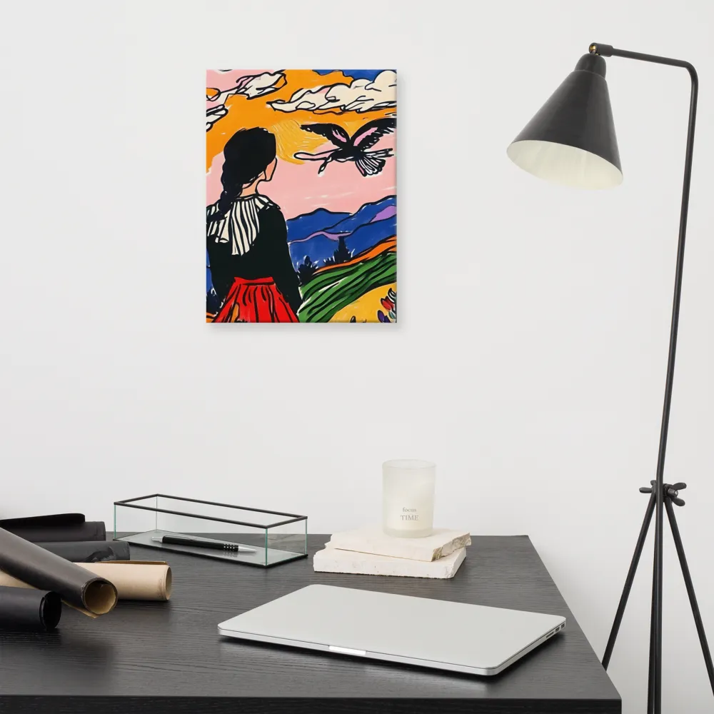 A Journey into Freedom | Canvas | 12″×16″