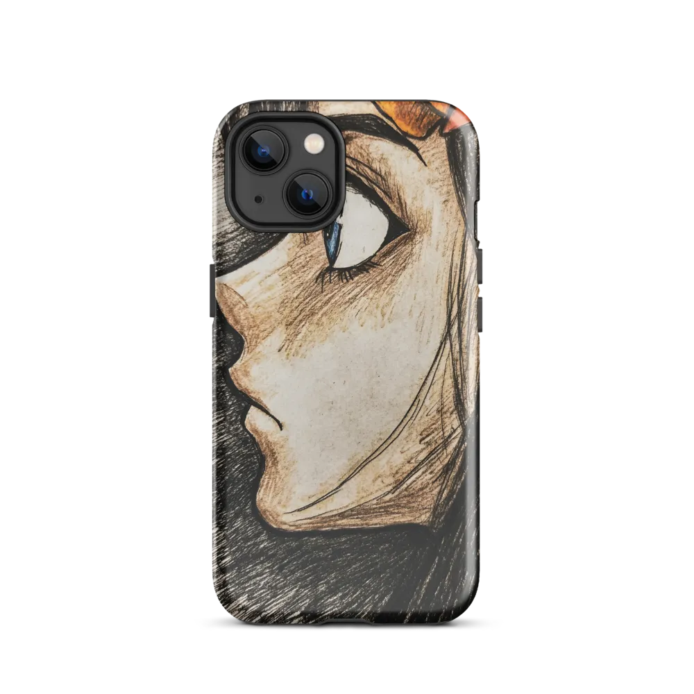 Reflections in Profile | Phone Case |  13 | Tough Case | Glossy