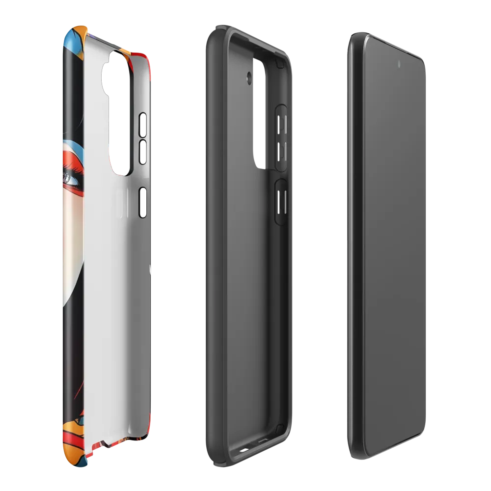Vibrant Elegance | Phone Case |  S21 Plus | Tough Case | Glossy