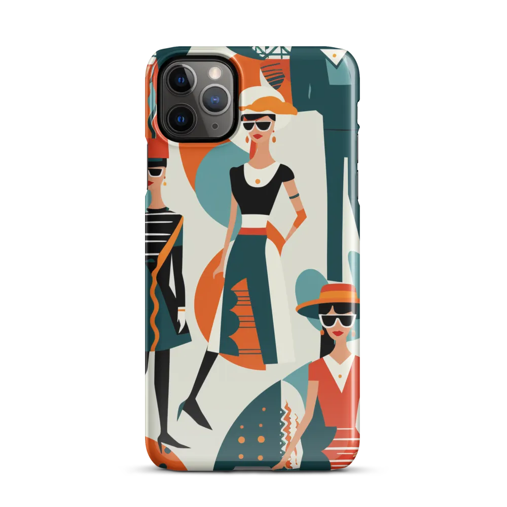 Chic Figures in Pop Art | Phone Case |  11 Pro Max | Snap Case | Glossy