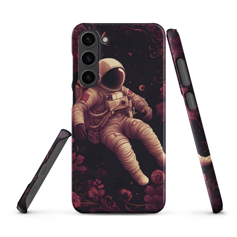 Cosmic Bloom: An Astronaut's Journey