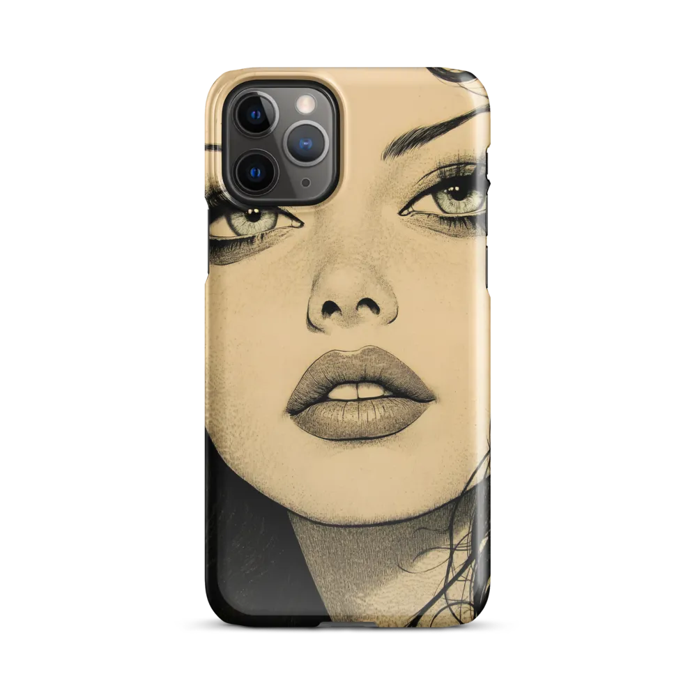 Enigmatic Gaze | Phone Case |  11 Pro | Snap Case | Glossy