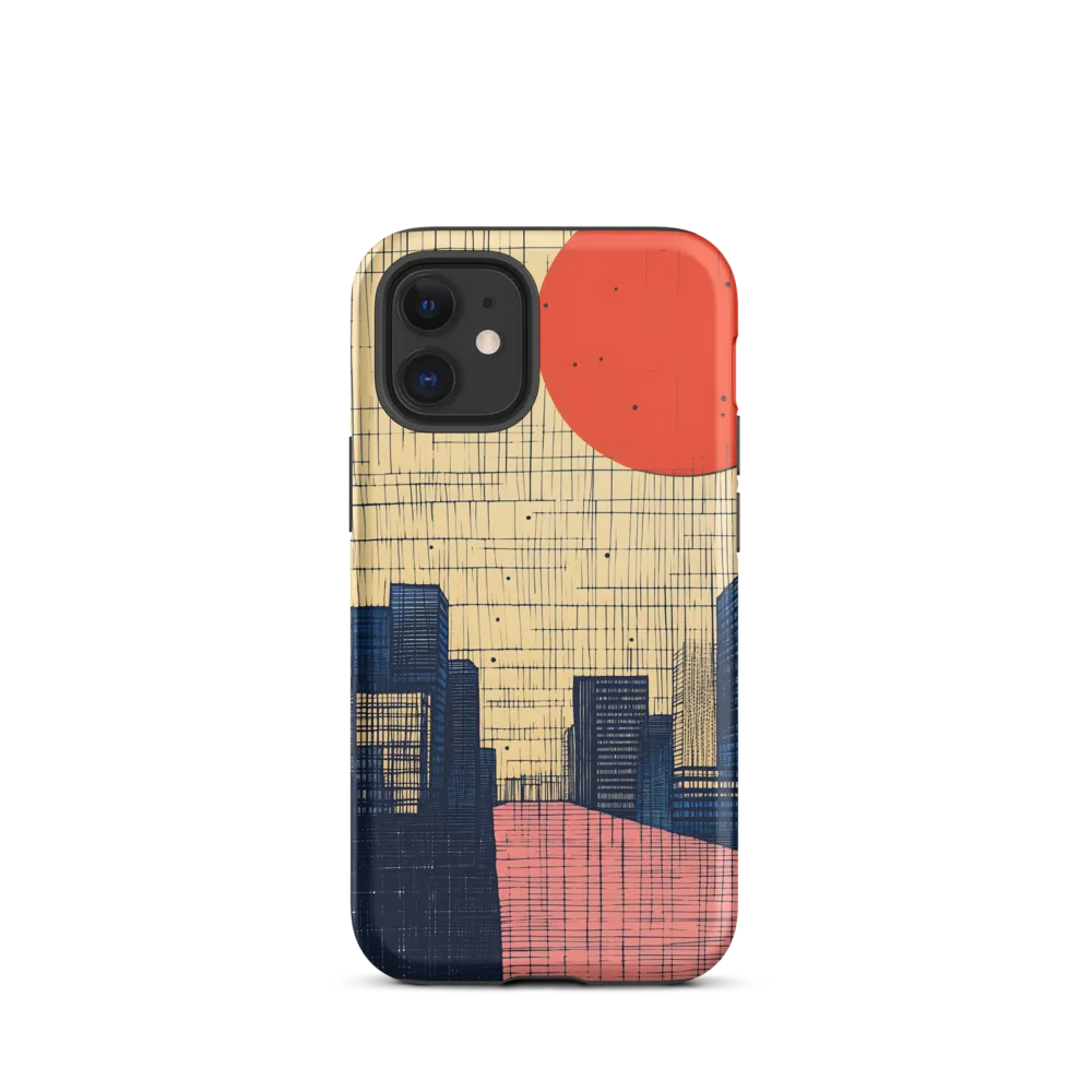 Urban Echoes: A Minimalist Cityscape