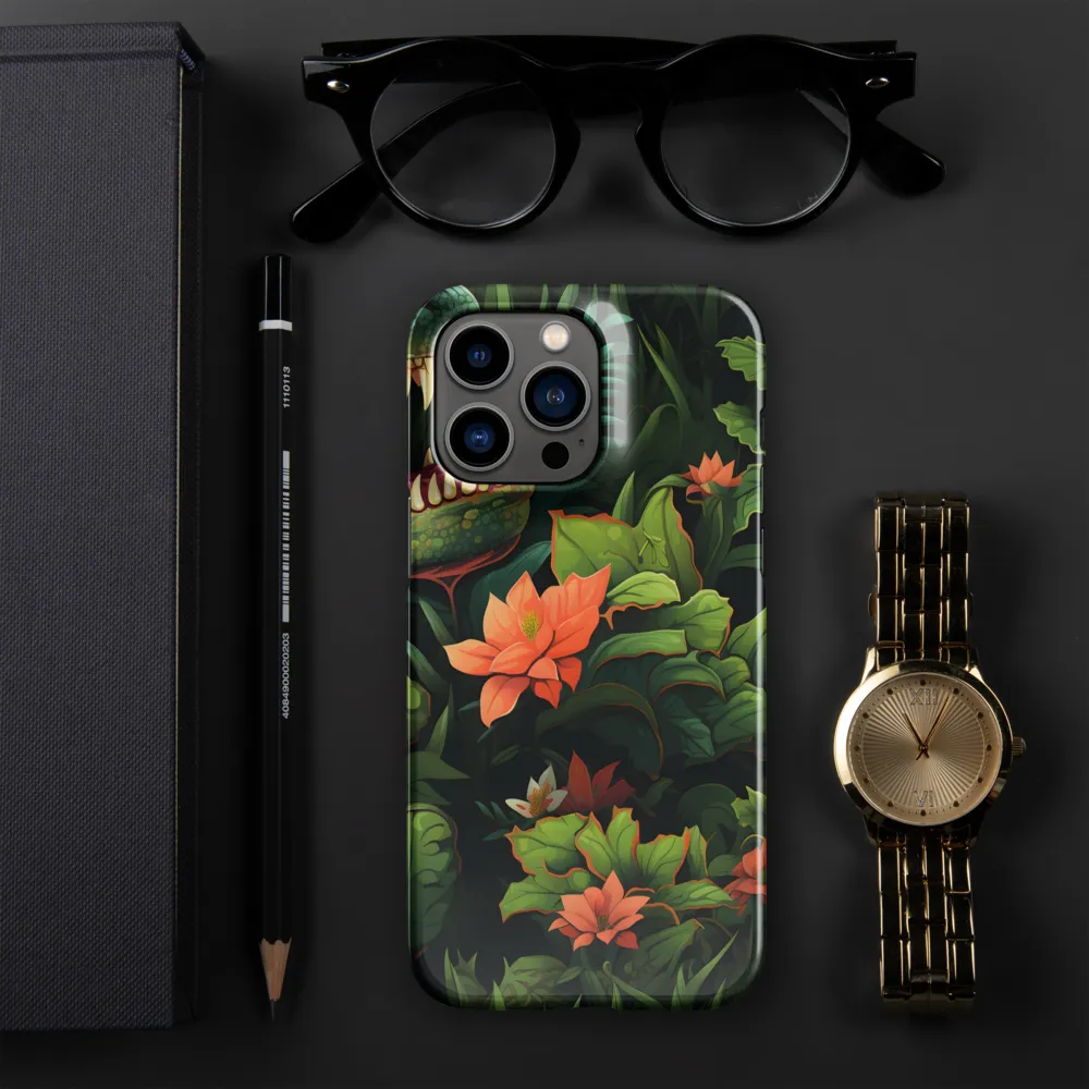 Into the Lush Unknown | Phone Case |  14 Pro Max | Snap Case | Glossy