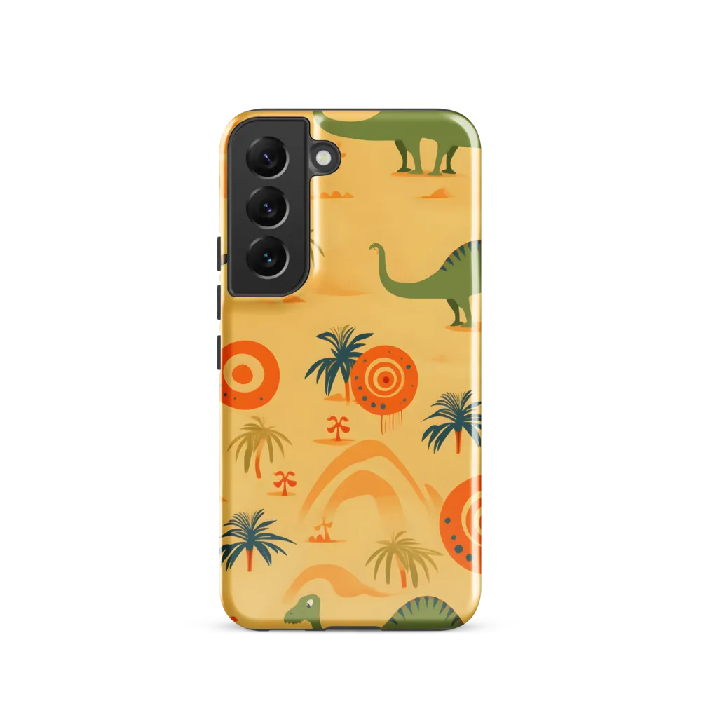 Prehistoric Playtime | Phone Case |  S22 | Tough Case | Glossy