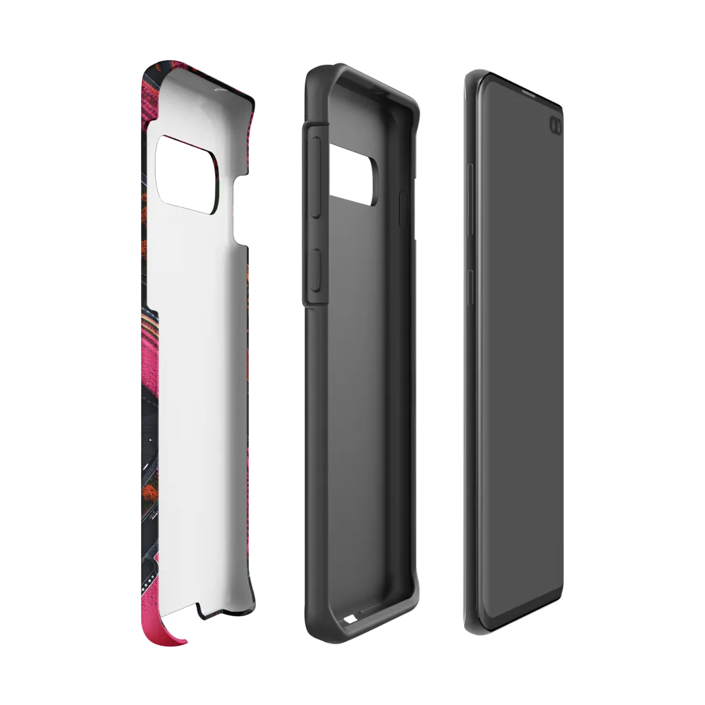 Urban Floral Symphony | Phone Case |  S10 | Tough Case | Matte