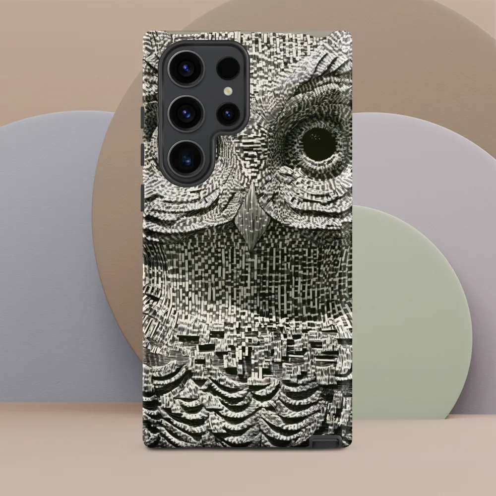 Intricate Owl of Textures